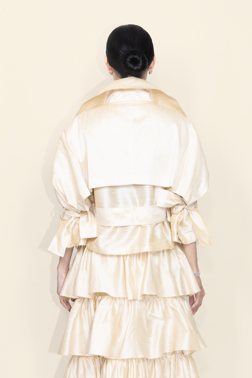 Havel Cropped Trench Coat