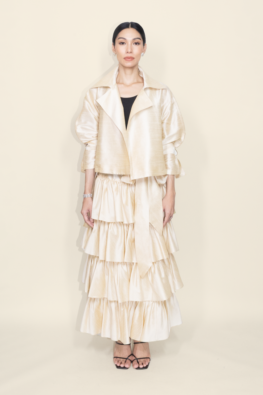 Havel Cropped Trench Coat