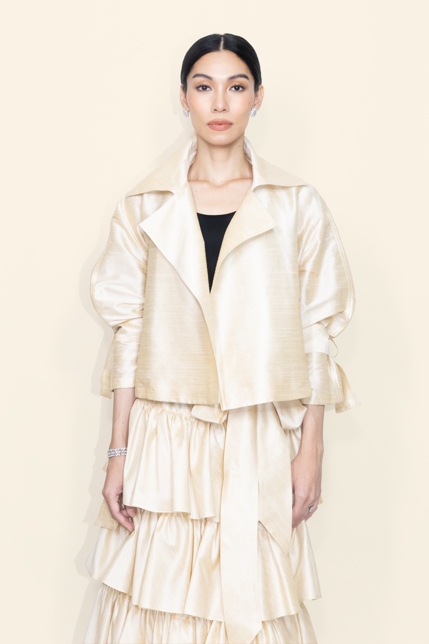 Havel Cropped Trench Coat
