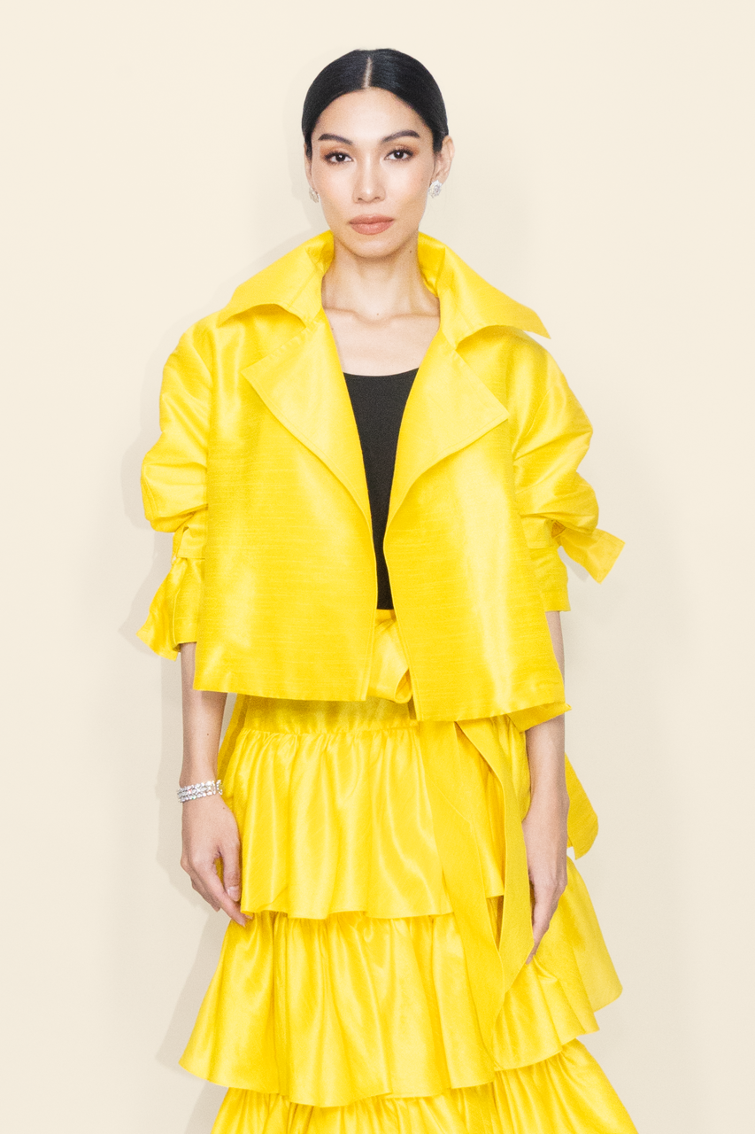 Havel Cropped Trench Coat