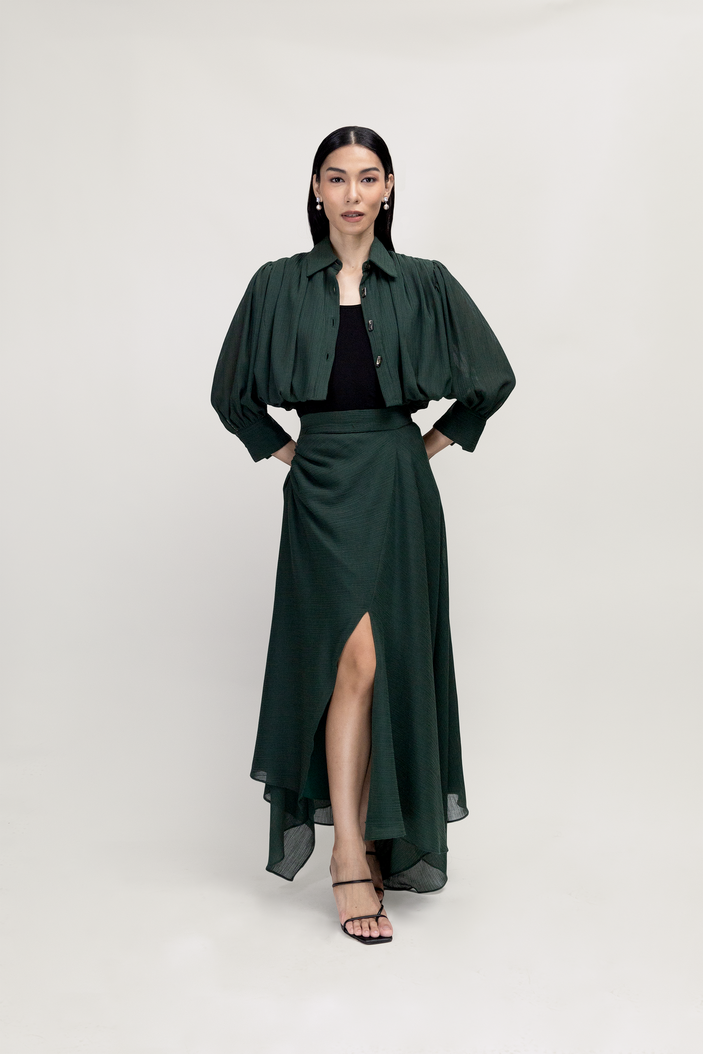 Akachi Set: Top and Skirt