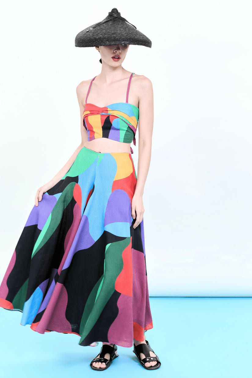 Hirta Set: Top and Skirt