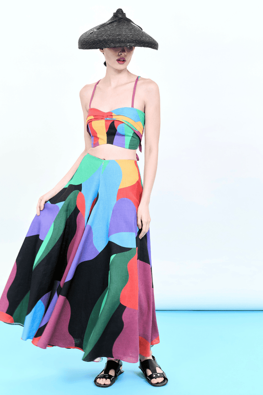 Hirta Set: Top and Skirt