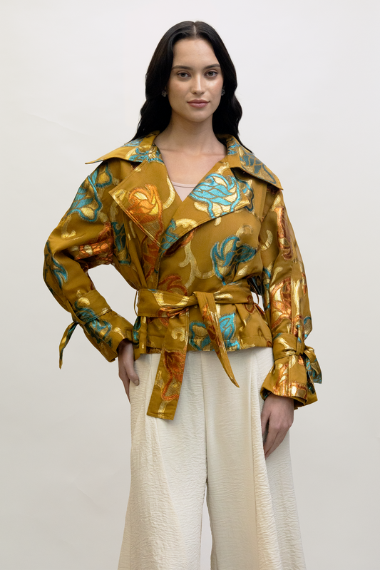 Havel Cropped Trench Coat