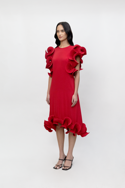 Curly-Q Dress
