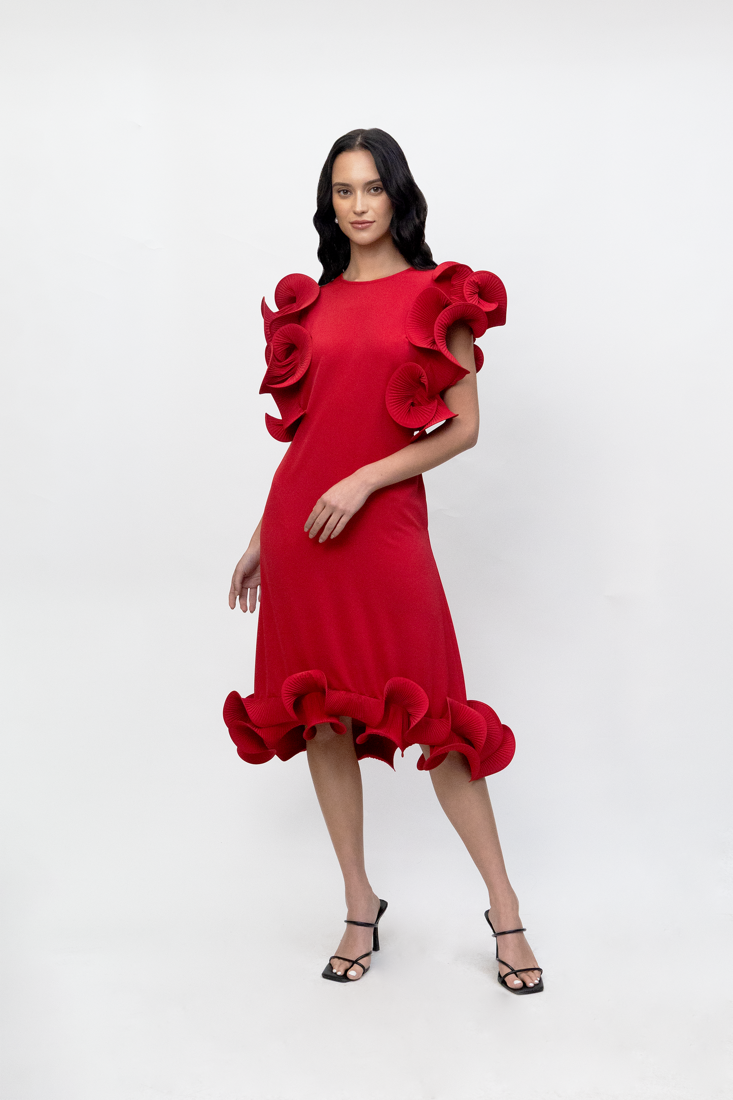 Curly-Q Dress