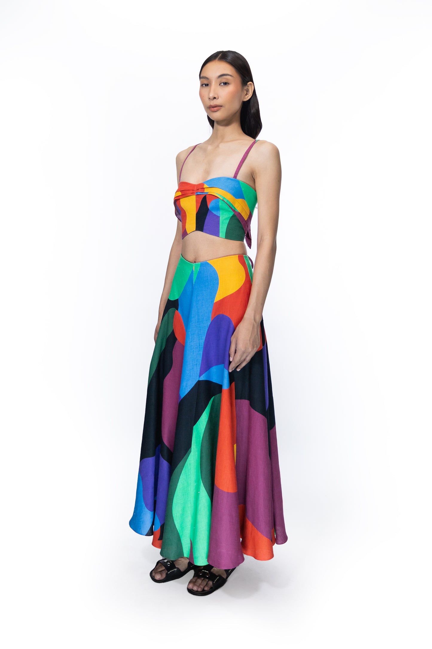Hirta Set: Top and Skirt